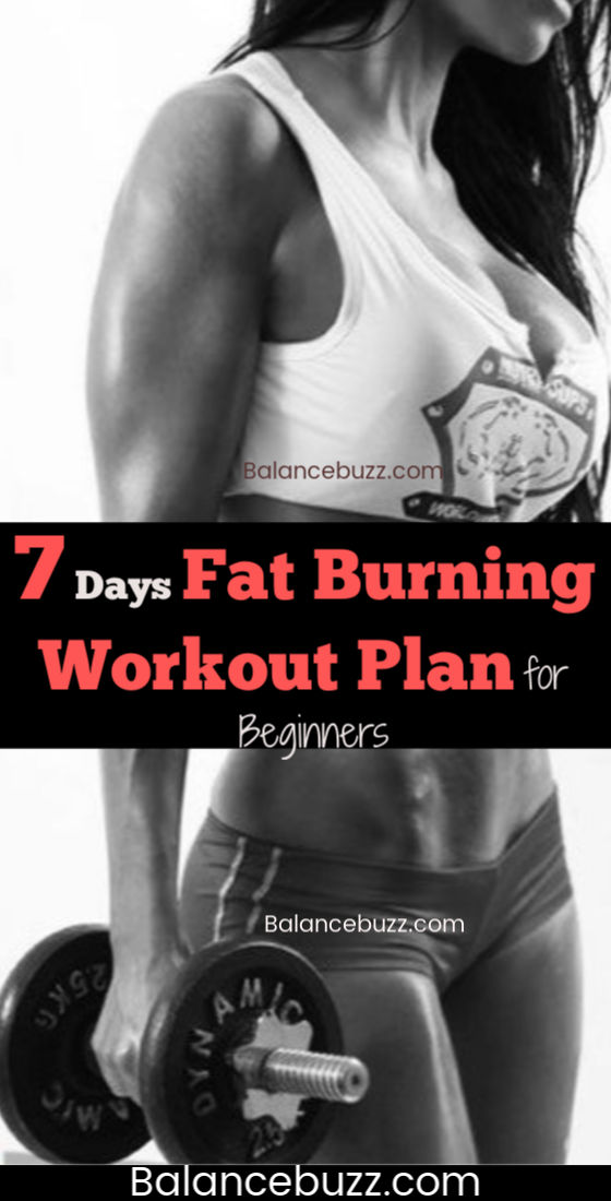 Weight Loss Workout Plan-7 Days Fat Burning Workout Plan for Beginners