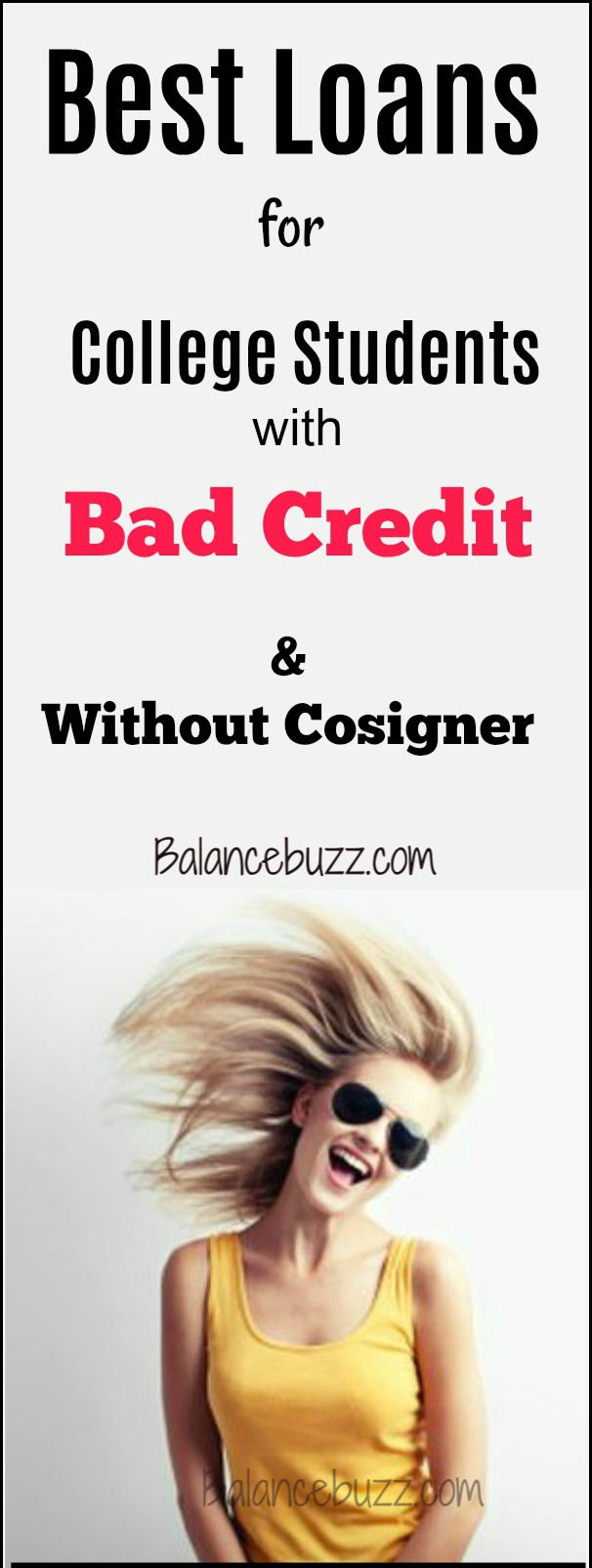 Best Loans for College Students with No Credit and Cosigner