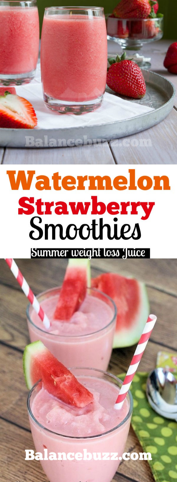 watermelon strawberry smoothies- Top 12 Health Benefits of Eating Watermelon & Nutritional Facts at Home