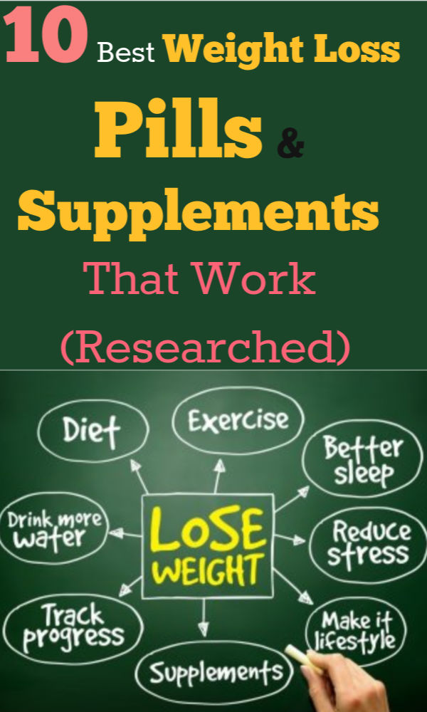 10 Best Weight Loss Pills and Supplements That Work (Researched)