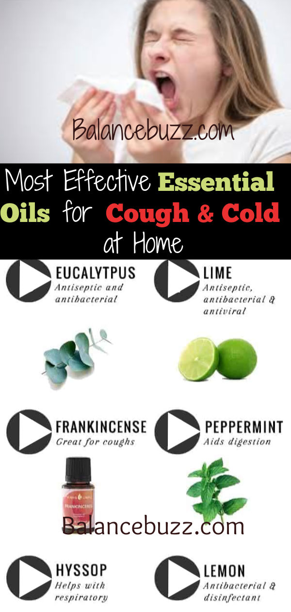 Most Effective Essential Oils for Cough and Cold at Home