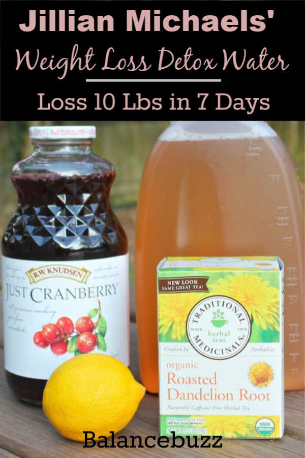 Jillian Michaels' Weight Loss Detox Water - Loss 10 Lbs in 7 Days